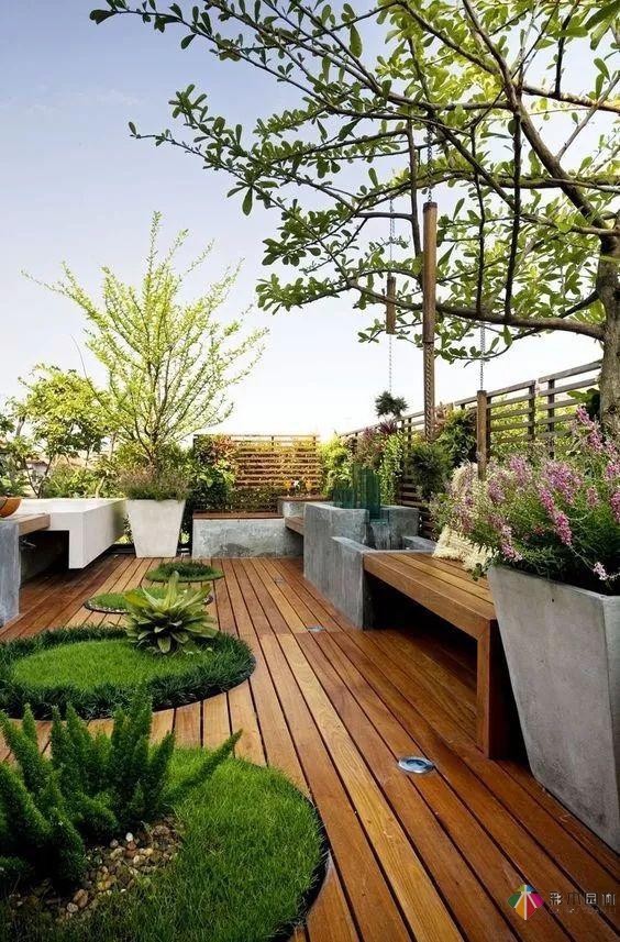  100款屋顶花园露台设计，看了真的好心动啊！