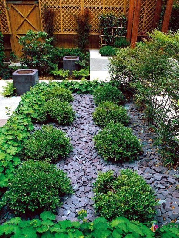 天然石材在花园设计里起到至关重要的元素！