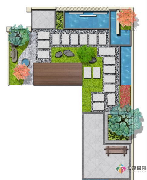 北大新中式私家花园设计方案