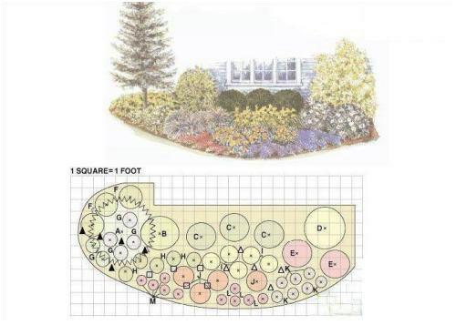 绘画花境设计对植物总是表现的四方面