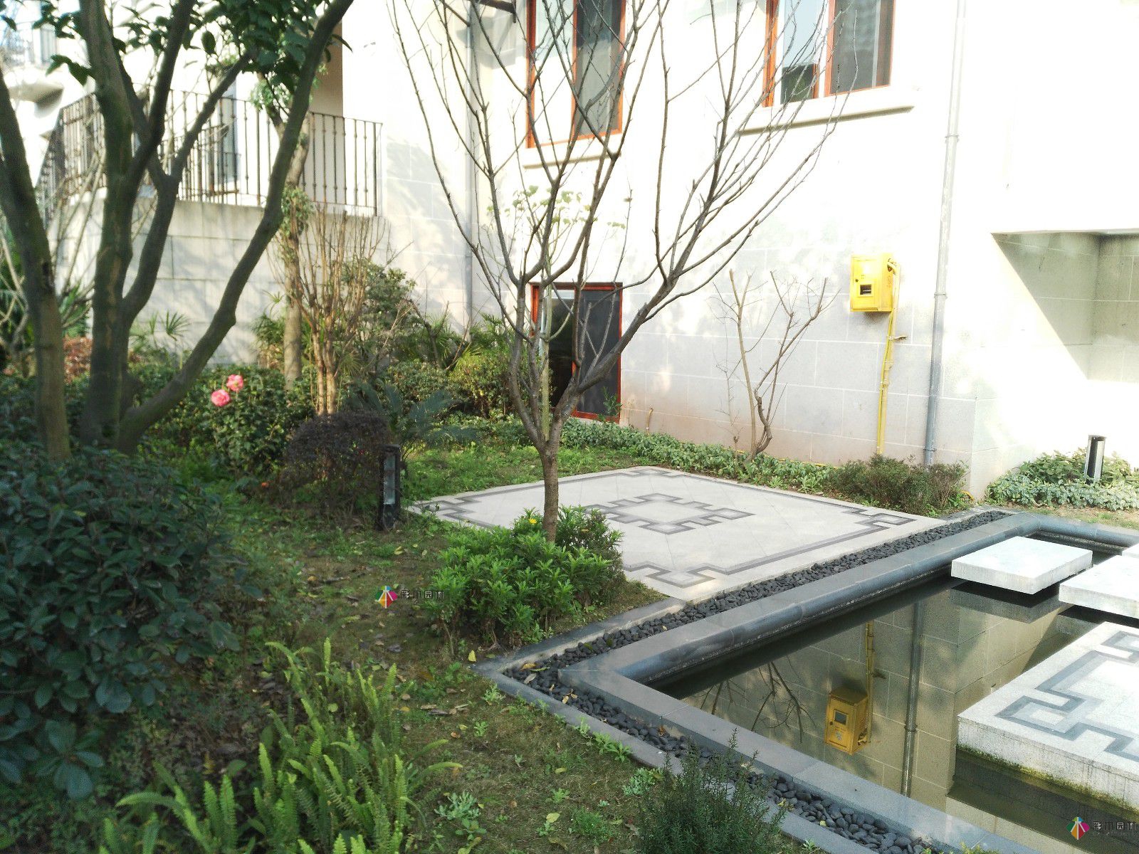 私家花园中的欧式水景设计